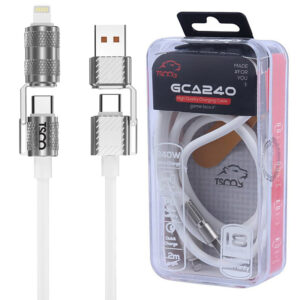 کابل شارژ چند کاره فست شارژ 240 وات تسکو مدل GCA-240