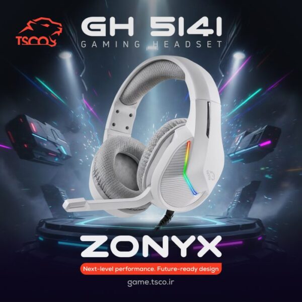 هدفون گیمینگ تسکو مدل GH-5141 Zonyx