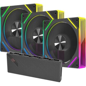 فن کیس تسکو Skadi Lumina GFAN 310 سایز 120 میلی متری بسته 3 عددی