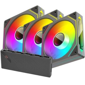 فن کیس تسکو Skadi Lux GFAN 305 سایز 120 میلی متری بسته 3 عددی