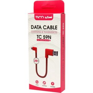 کابل تبدیل USB به microUSB تسکو مدل TC 59N طول 0.2 متر